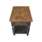 International Concepts Rectangle Vista End Table, 18 in W, 24 in L, 24 in H, Wood, Hickory/Washed Coal OT45-15E - alternate 8